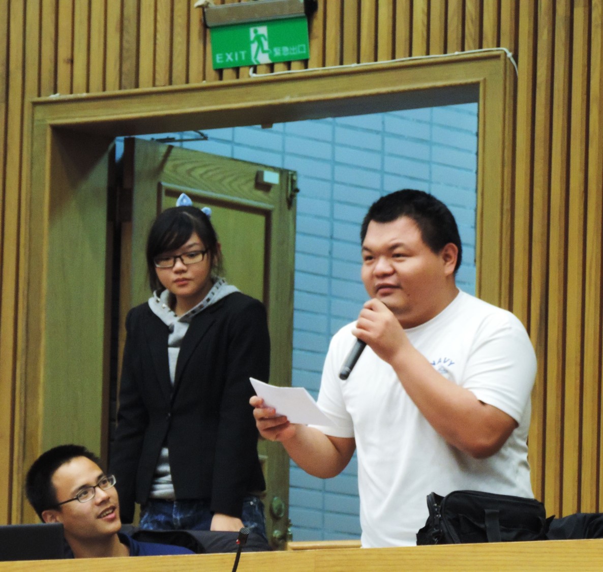學生提問問題
