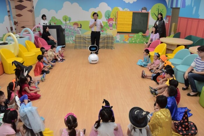 2017.9.21幼兒華語教材新書發表 古校長致詞圖片