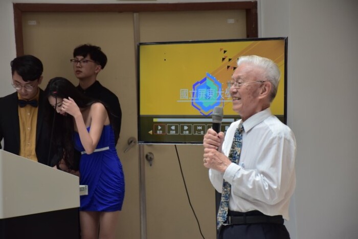 視覺藝術學系107級畢業展 陳道南老師致詞圖片