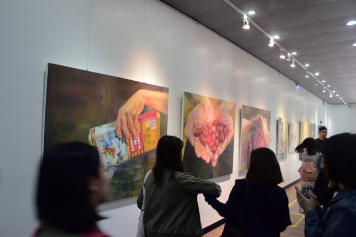 視覺藝術學系107級畢業展 現場展覽圖片