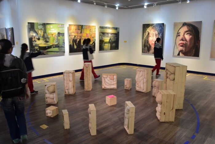 視覺藝術學系107級畢業展  現場展覽情況圖片