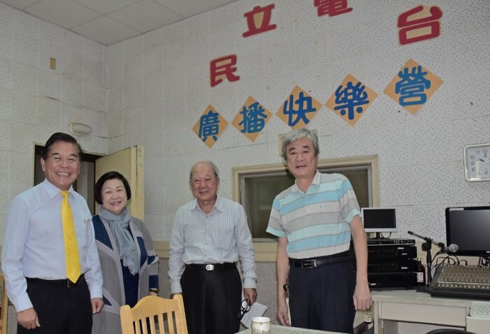 2017.12.07到民立電台接受專訪 合照圖片