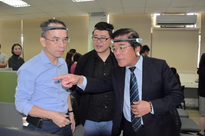 科普傳播學系成立傳播與認知實驗室 古校長親自上場圖片