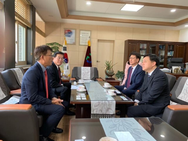 2019.05.02出訪韓國大邱大學 兩校師長交流圖片