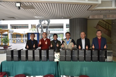 2026115捐贈210部報廢淘汰電腦給科丁聯盟照片